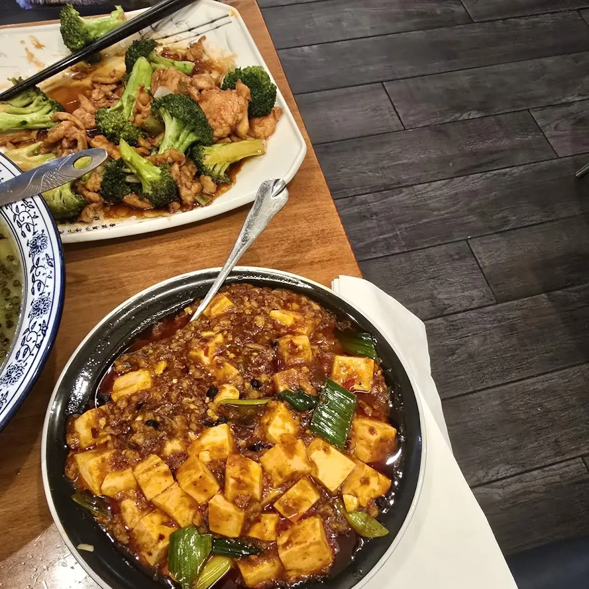 mapo tofu w pork 麻婆豆腐有猪肉